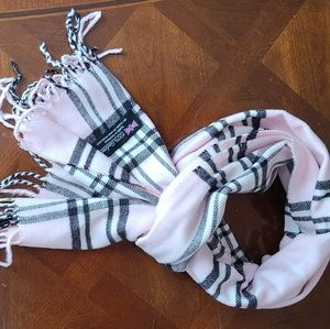 100% Cashmere Check Scarf